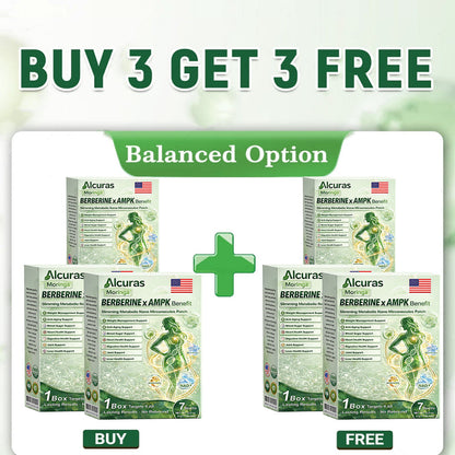 🧬 Alcuras™ Moringa + Berberine AMPK Slimming Patch